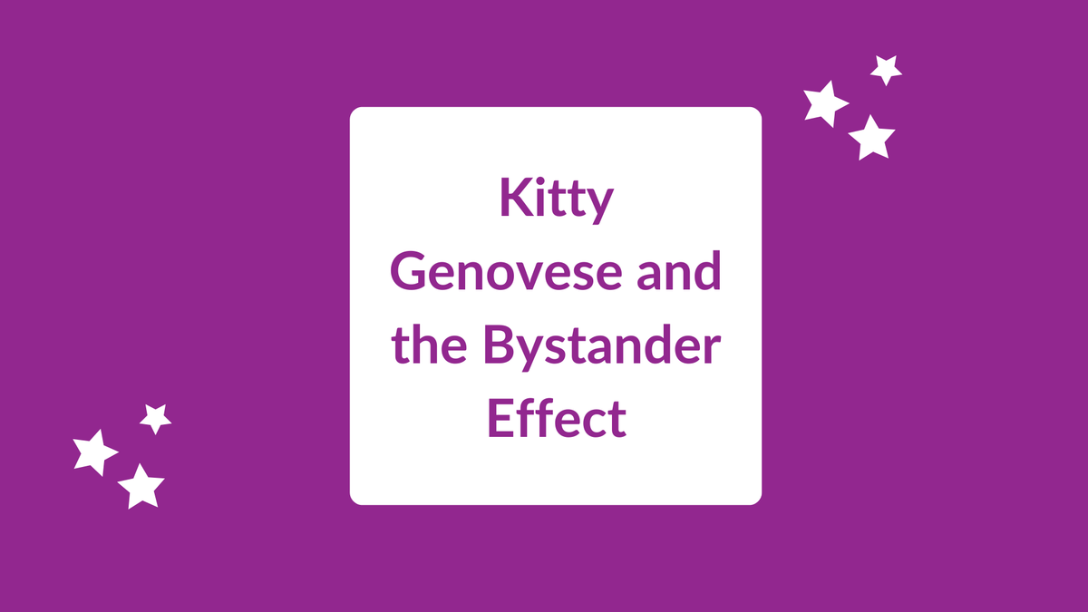 Kitty Genovese and the Bystander Effect