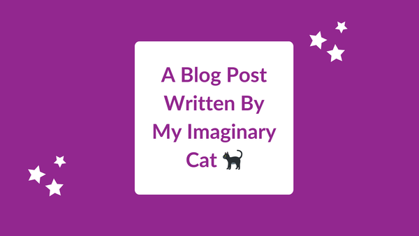A Blog Post Written By A Cat
